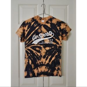 Custom Tie-dye Go Sports T-Shirt